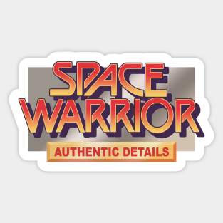 SPACE WARRIOR - HK BOOTLEG TOY Sticker